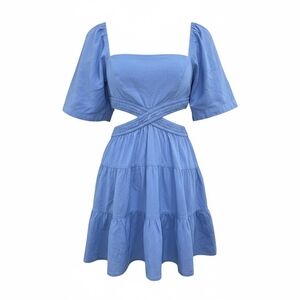 Free People Blue Mini Dress